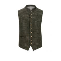 Gottseidank Trachtenweste mit filigranem Rautenmuster in 44