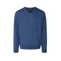 Maerz Pullover aus softer Merinowolle mit V-Ausschnitt