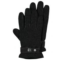 EEM Fashion Handschuhe aus Wolle und Veloursleder in S