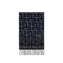 Dante Schal aus Kaschmir und Wolle mit grafischem Muster in 0