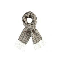 Dante Softer Schal mit Kaschmir und geometrischem Muster in 0