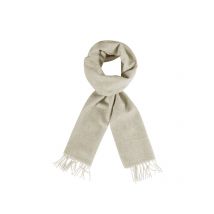 Dante Doubleface-Schal aus Kaschmir mit Fransen in 0