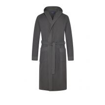 Morgenstern Unisex Bademantel aus Baumwolle mit Waffelstruktur in M