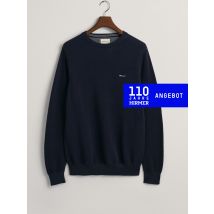 Gant Leichter Pullover in Piqué-Struktur aus Baumwolle