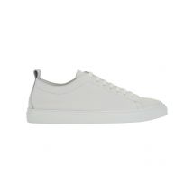 Hirmer Low Top-Sneaker aus genarbtem Leder in 39