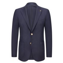 Tagliatore Blazer aus Schurwolle mit feiner Struktur in 48