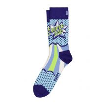 Happy Socks Socken mit Super Dad Motiven