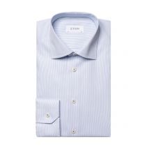Eton Hemd mit Fineliner-Muster, Super Slim