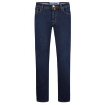 Jacob Cohen Jeans Bard mit Motiv-Patch und Kontrastnähten, Slim Fit