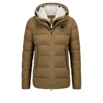 Blauer Steppjacke mit heraustrennbarer Blende und Repreve-Wattierung