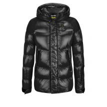 Blauer Warme Steppjacke mit SORONA®AURA-Isolierung