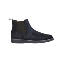 Magnanni Chelsea Boots aus Wildleder mit Steppnaht und Keilabsatz in 46