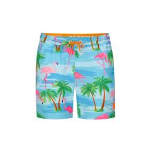 OppoSuits Badehose Flaminguy mit Allover-Print