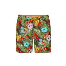 OppoSuits Badehose mit Pokémon-Tropical Forest-Print