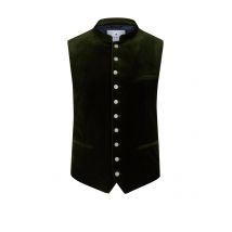 Amsel Trachtenweste Weilheim in Samt-Qualität in 44