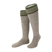 Gottseidank Trachtenstrümpfe mit Umschlag und Zopfmuster in 40-42