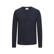 Profuomo Feinstrick-Pullover mit Reiskorn-Struktur in M