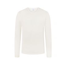 Daniele Fiesoli Leichter Pullover aus Baumwolle mit Reiskornstrick in S