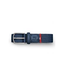 La Boucle Elastischer Flechtgürtel Miami mit Leder-Details