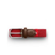 La Boucle Elastischer Flechtgürtel Lausanne mit Leder-Details in 95-105