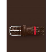 La Boucle Elastischer Flechtgürtel Roma aus Leder in 95-105