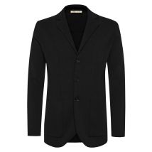 Maurizio Baldassari Stretch-Sakko mit Schurwolle und aufgesetzten Taschen in 56