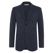 Maurizio Baldassari Meliertes Stricksakko aus Schurwolle in 48