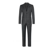 L.B.M.1911 Einreihiger Anzug aus Schurwolle mit fallendem Revers in 48