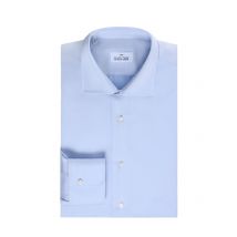 Alessandro Gherardi Unifarbenes Hemd in Twill-Qualität, Regular Fit in 39