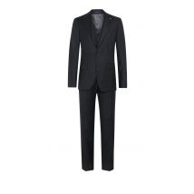 Sartoria Latorre Einreihiger Anzug mit Nadelstreifen und fallendem Revers in 54