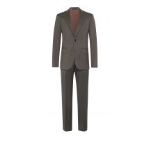 Sartoria Latorre Einreihiger Anzug aus Schurwolle mit Innenfutter in 48