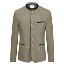 Amsel Trachtenjanker Maxvorstadt mit Samt-Details in 52