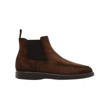 Magnanni Chelsea Boots aus Wildleder mit Steppnaht und Keilabsatz in 41