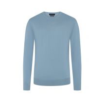 Daniele Fiesoli Leichter Pullover aus Merinowolle mit O-Neck in XXL