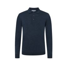 Gran Sasso Softer Pullover aus Merinowolle mit Polokragen in 52