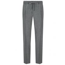 Four.ten Softe Woll-Joggpants aus Reda Active-Schurwolle mit Bundfalte in 46