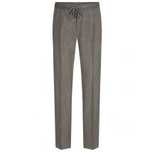 Four.ten Softe Woll-Joggpants aus Reda Active-Schurwolle mit Bundfalte in 50