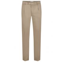 Briglia Chino mit Bundfalte und Stretchanteil, Slim Fit in 50