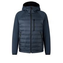 Fire+Ice Steppjacke mit Softshell-Akzenten und Label-Aufnäher in 50