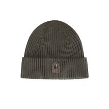 Parajumpers Strickmütze aus einem Merinowoll-Mix mit Logo-Aufnäher in 0
