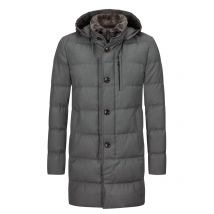 Gimo's Steppparka in Technoflanell-Qualität mit Künstlicher Daunenfüllung in 54