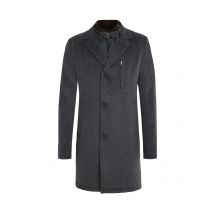 Gimo's Wollmantel mit heraustrennbarer Steppblende in 52