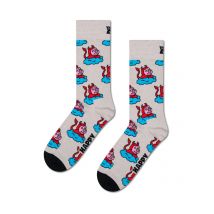 Happy Socks Socken mit Stretch und Devil-Pig Motiven in 46