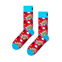 Happy Socks Socken mit Dad-Schriftzug in Comic-Print in 46