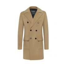 Wellington of Bilmore Zweireihiger Mantel Dorchester aus einem Wolle-Kaschmir-Mix in 48