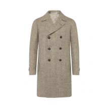 Tagliatore Zweireiher-Kurzmantel aus einem Wollmix mit Reverskragen in 50