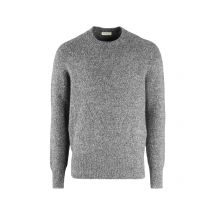 Phil Petter Strick-Pullover in Melange-Optik mit Alpakawolle in S