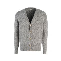 Phil Petter Softe Strickjacke aus einem Baumwolle-Alpaka-Mix in L