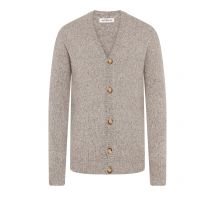 Phil Petter Softe Strickjacke aus einem Baumwolle-Alpaka-Mix in L