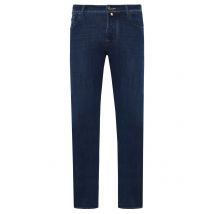 Jacob Cohen Raw Jeans Nick mit Stretch und Lyocell, Super Slim Fit in 32